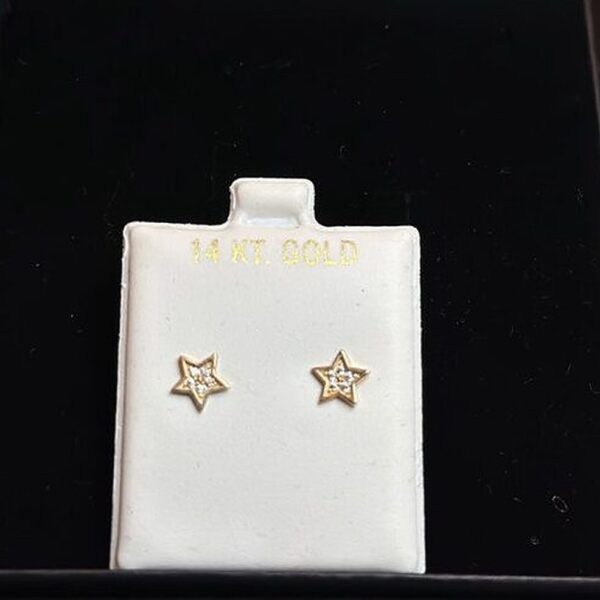 Colección de Joyería Aretes Oro14 Kt