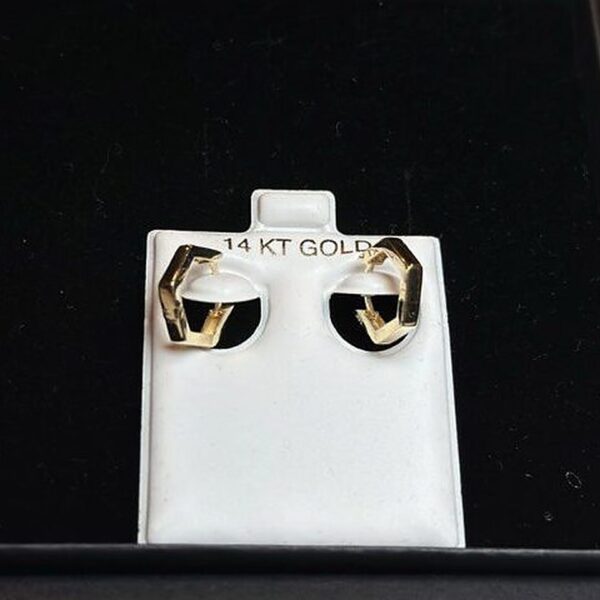 Colección de Joyería Aretes Oro14 Kt
