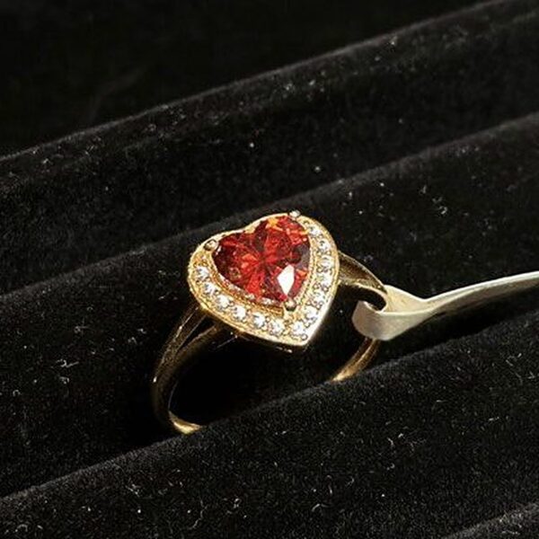 Colección de Joyería Anillo Oro14 Kt Figura Corona